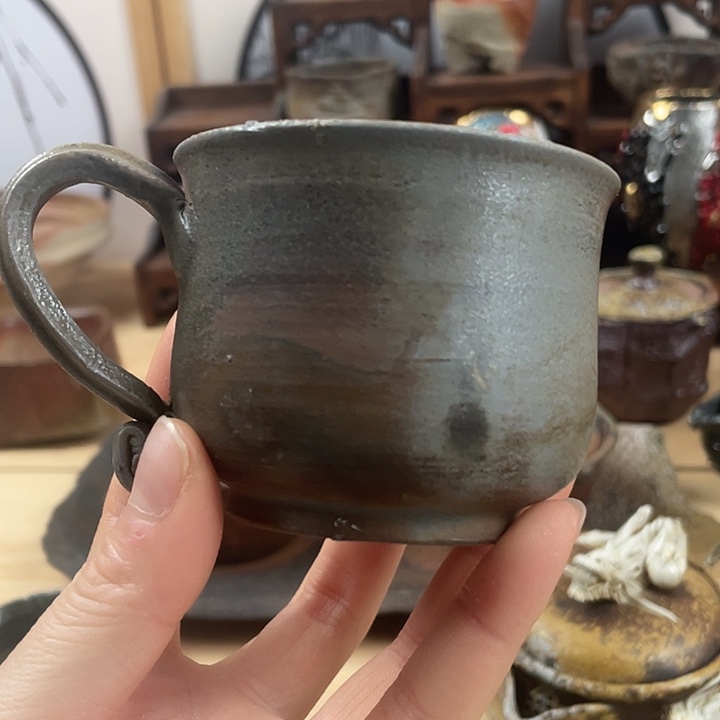 备前烧马克杯二代好阳