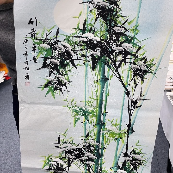 国画纯手绘国画作品