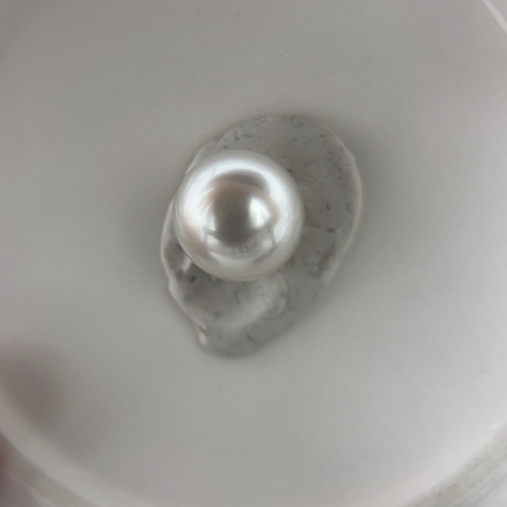 耳饰未镶嵌海水珍珠10.8mm 澳白 面珠