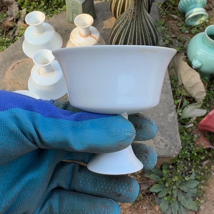 陶摆件鸡瓷器瓷器瓷器