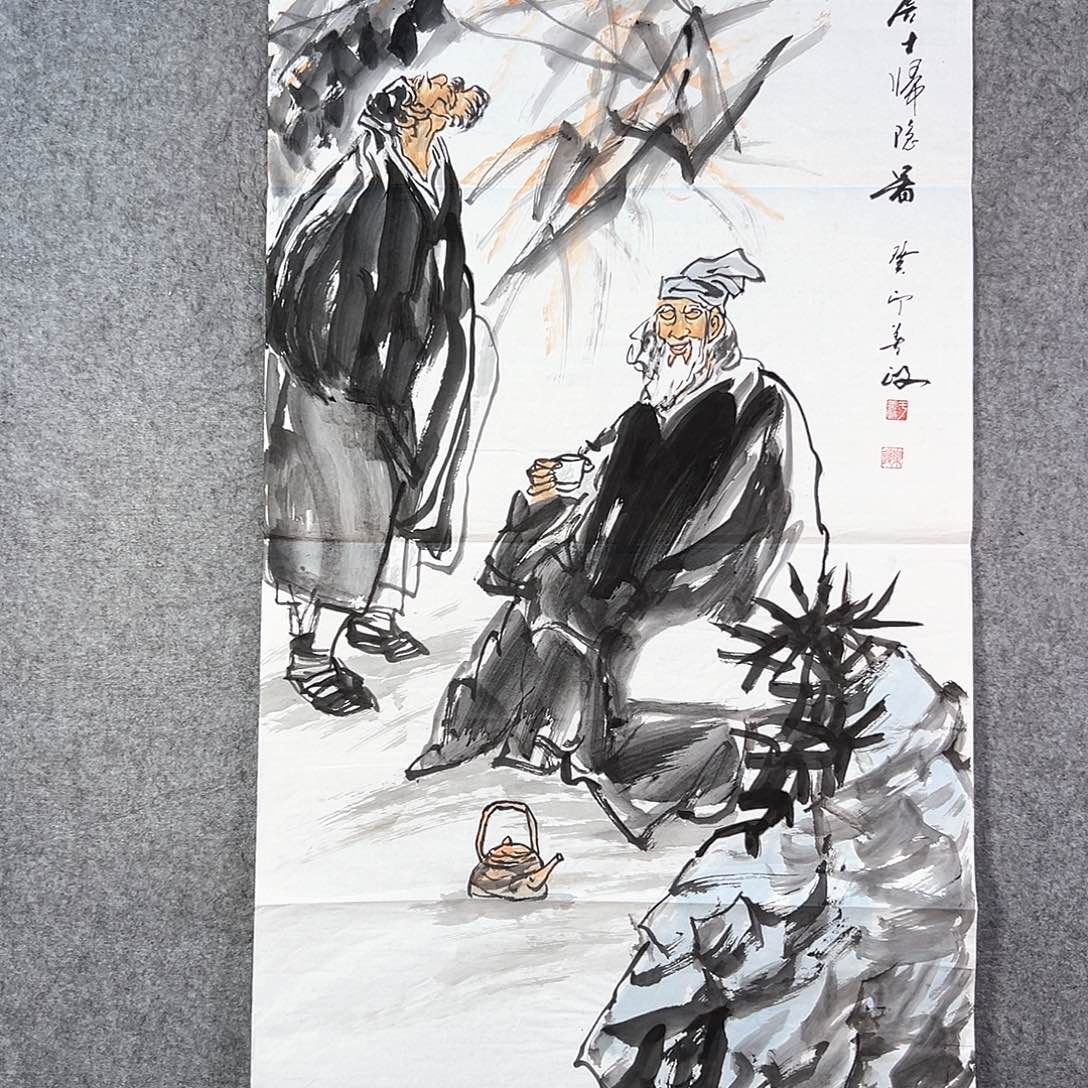 国画306 花鸟在这里生活的日子