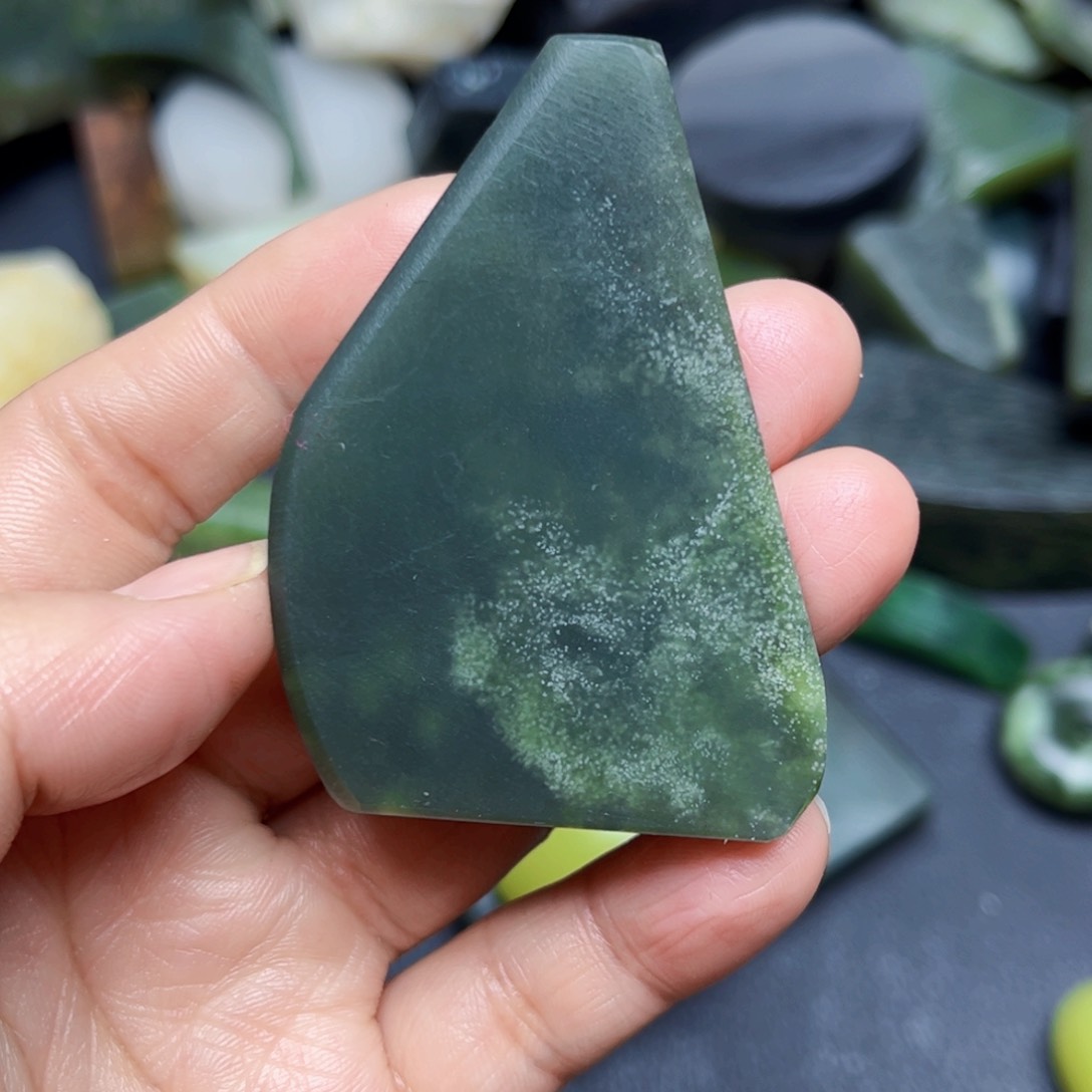 和田玉珠宝半成品未镶嵌8