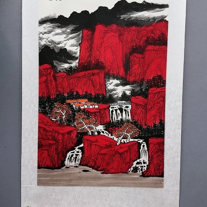 国画书法作品多次参加