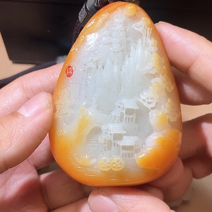 和田玉颈饰未镶嵌HX