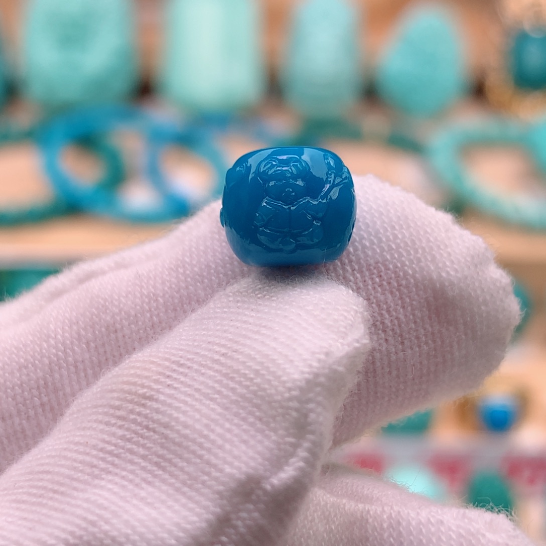 绿松石珠宝奇石未镶嵌