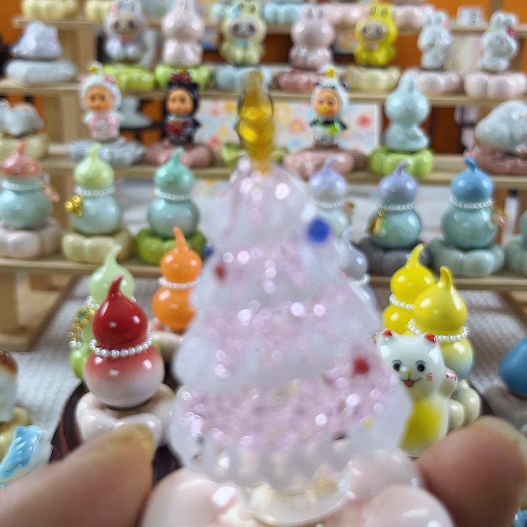 陶景德镇陶瓷底座的转转