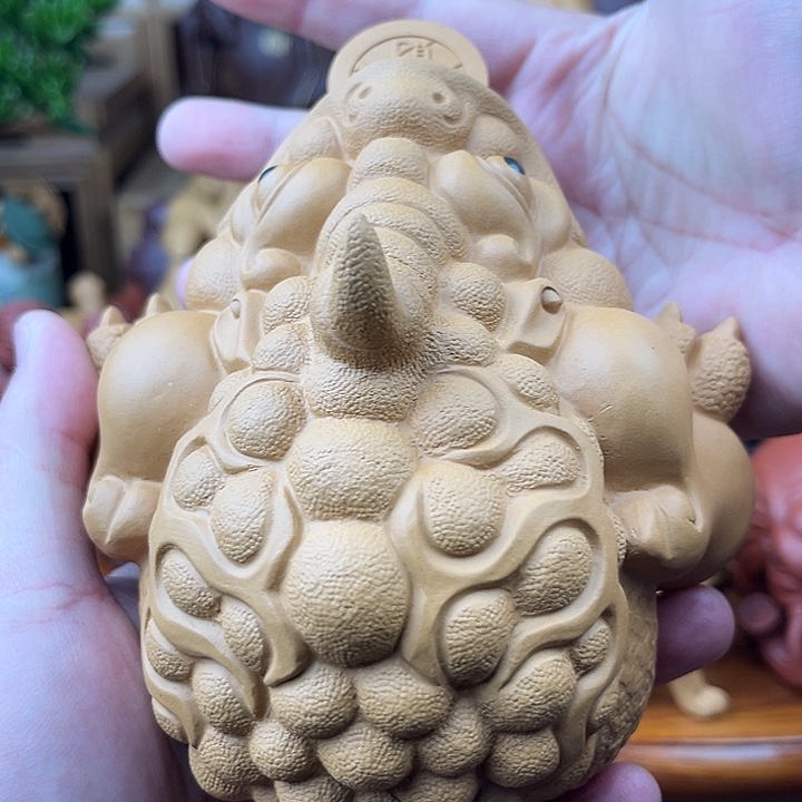 茶宠紫砂紫砂金蟾