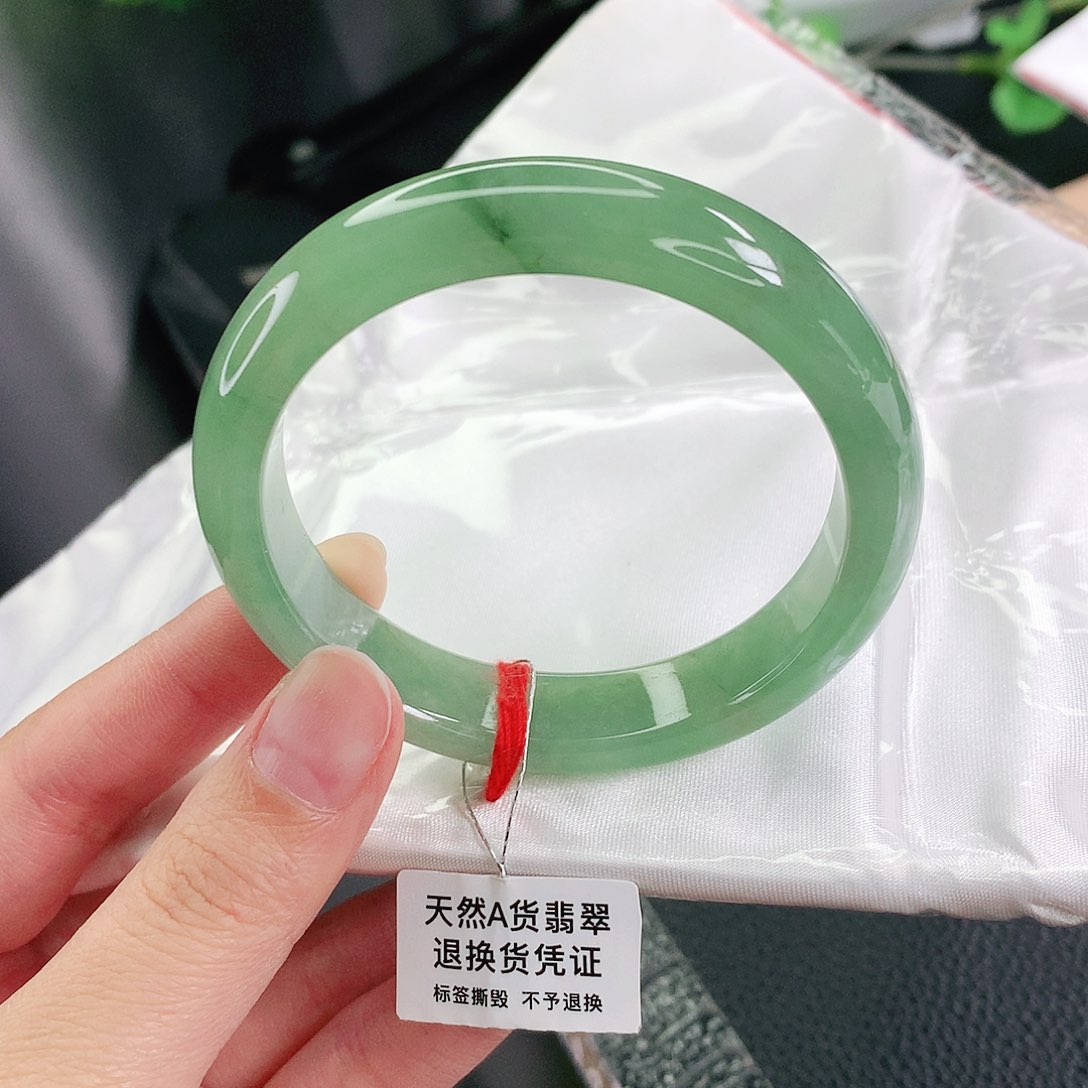 未镶嵌手镯翡翠53圈