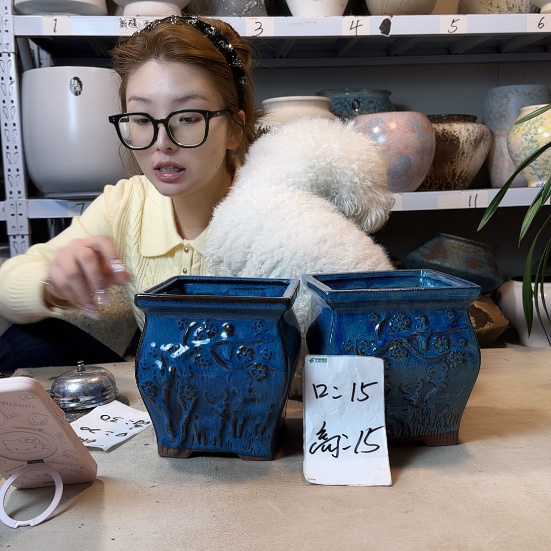 15@15 紫砂花盆尺寸