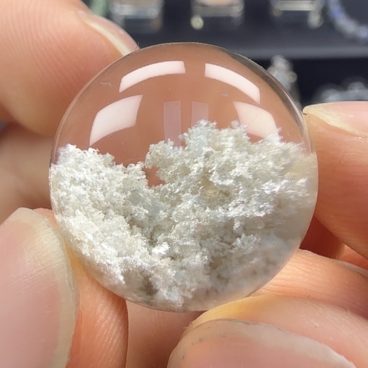 水晶未镶嵌珠宝半成品