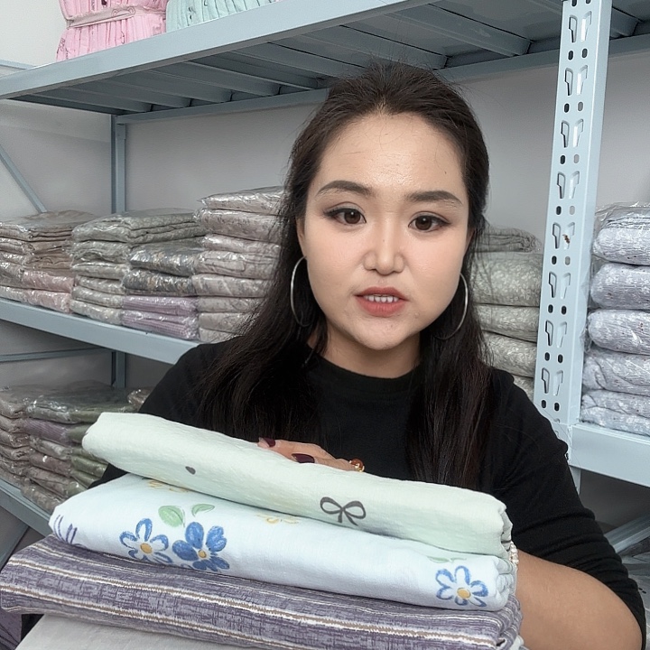 棉棉福利款双人床单