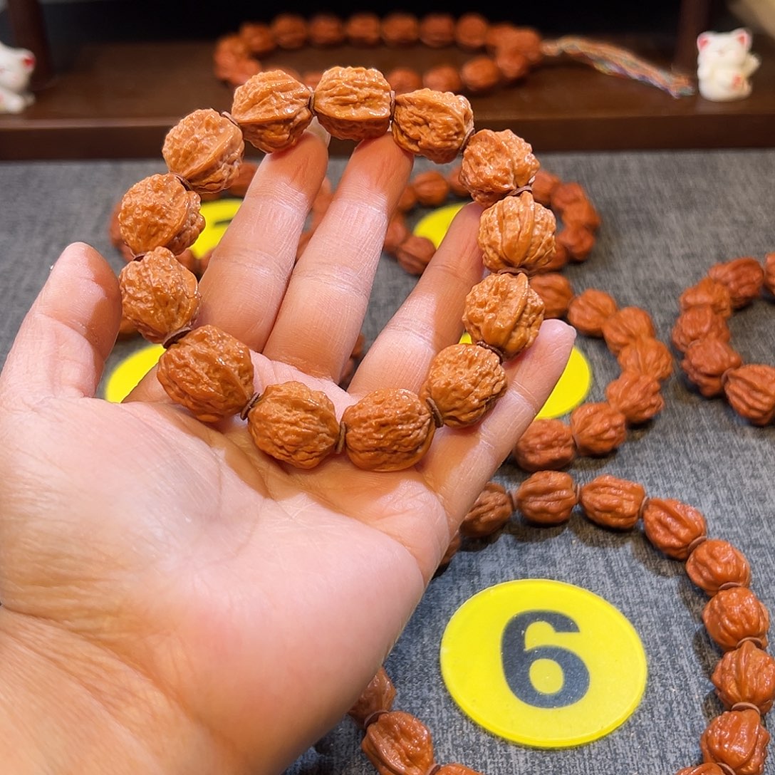 文玩核桃手串小金蟾