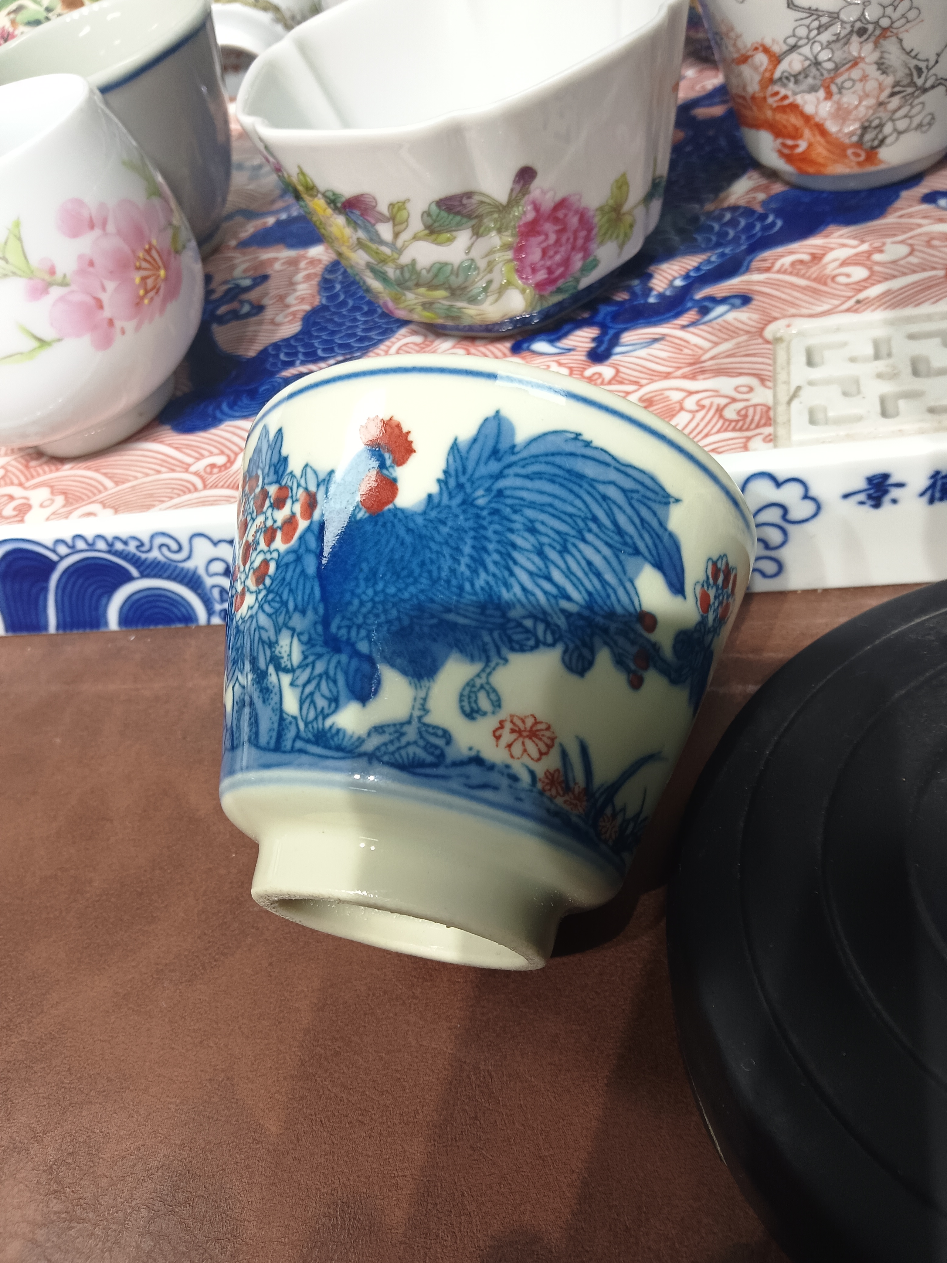 景德镇黄西西大公鸡主人杯容量100