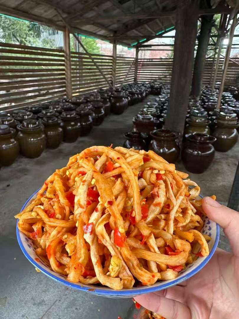 坛芝味湖南香辣萝卜条不带甜无油脆辣萝卜干250克-500克