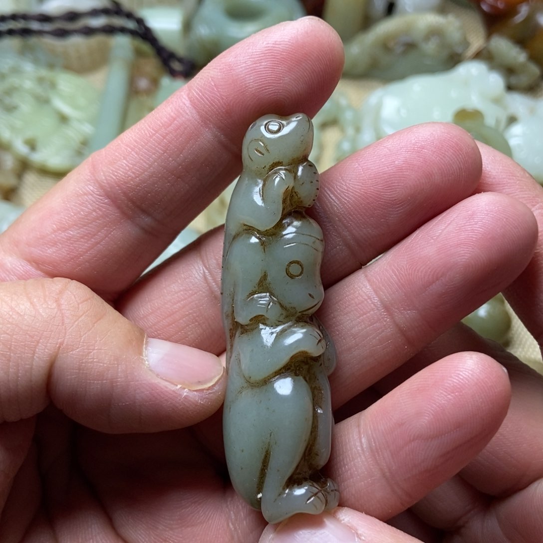 和田玉挂件未镶嵌