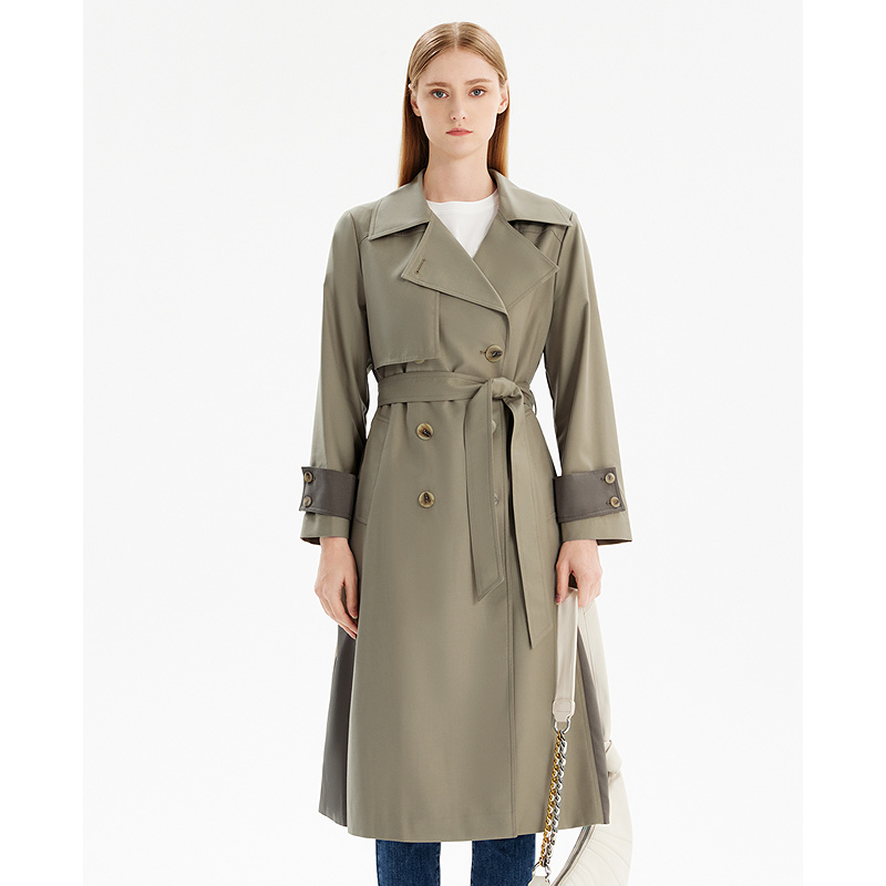 【九月】莱芙艾迪儿中长风衣1W1W64111