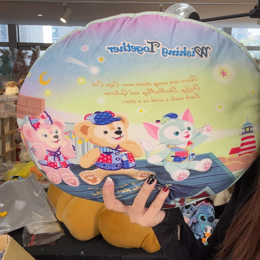 毛绒536好七宝靠垫