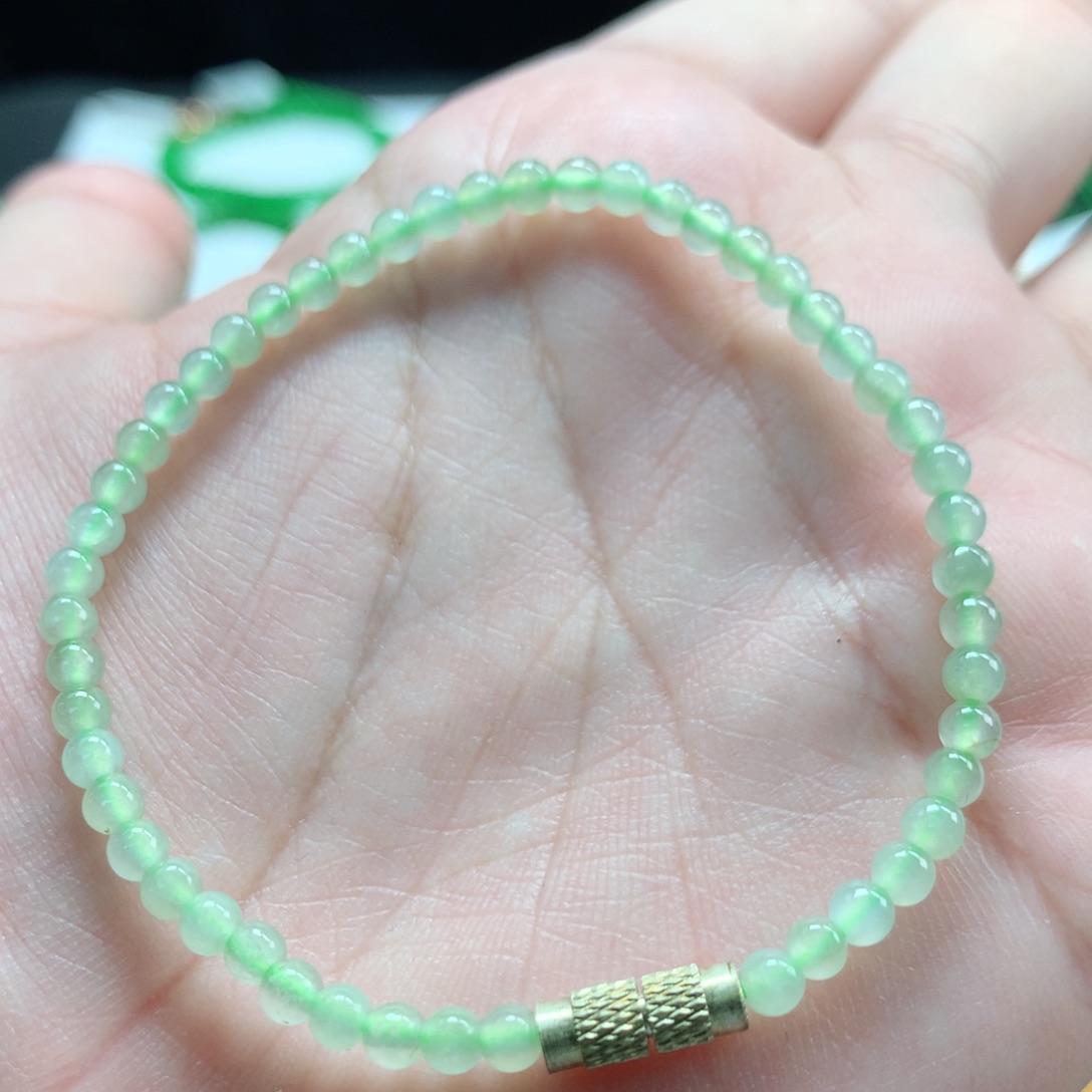 翡翠未镶嵌手链翡翠