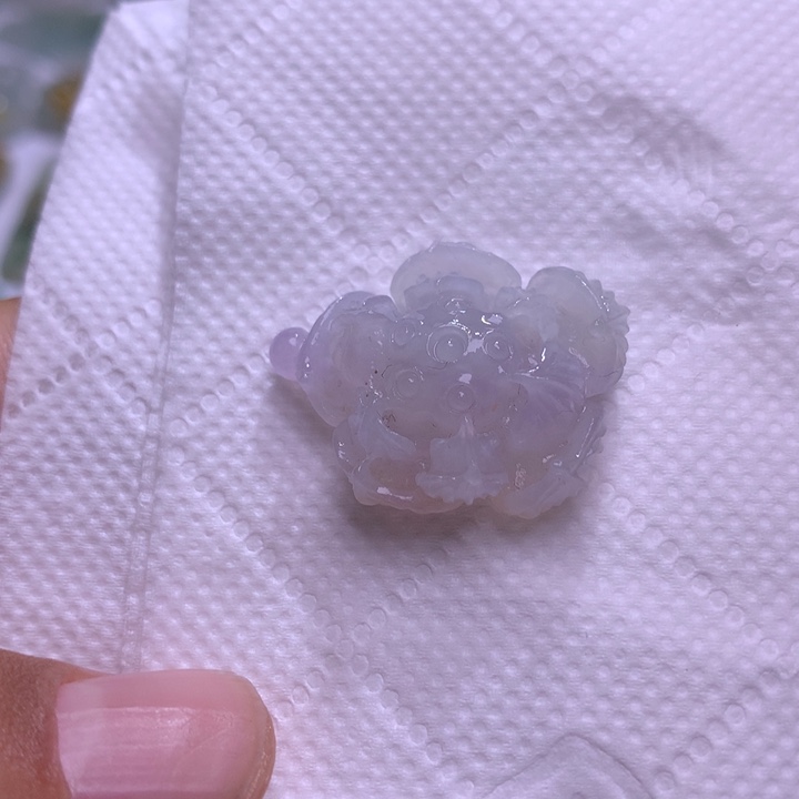 定制翡翠未镶嵌花花