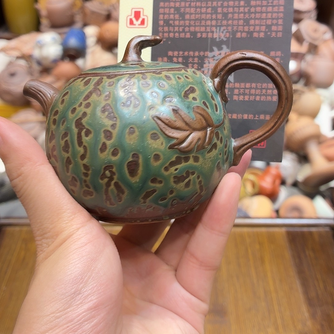 柴烧老岩泥茶器皿