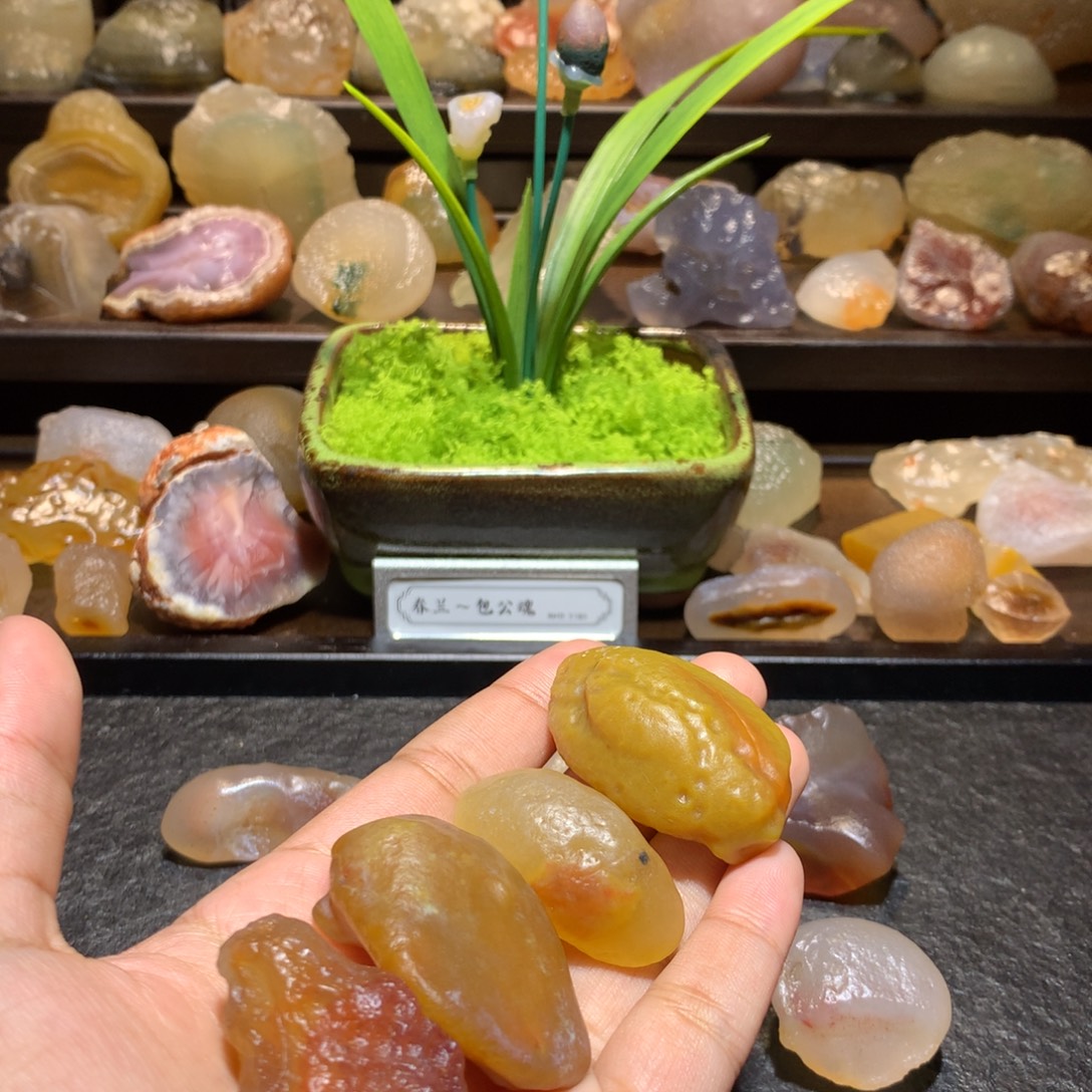 玛瑙/玉髓未镶嵌颈饰