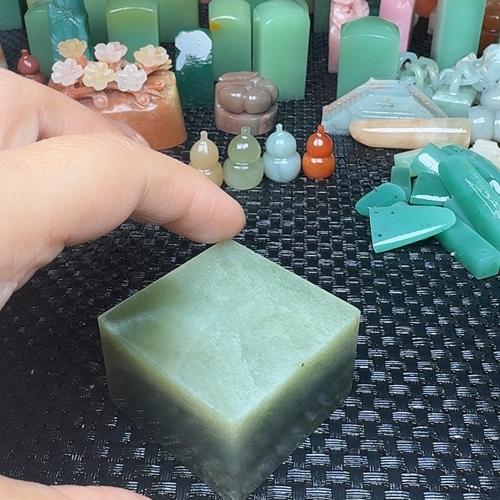 青田石真真正正章