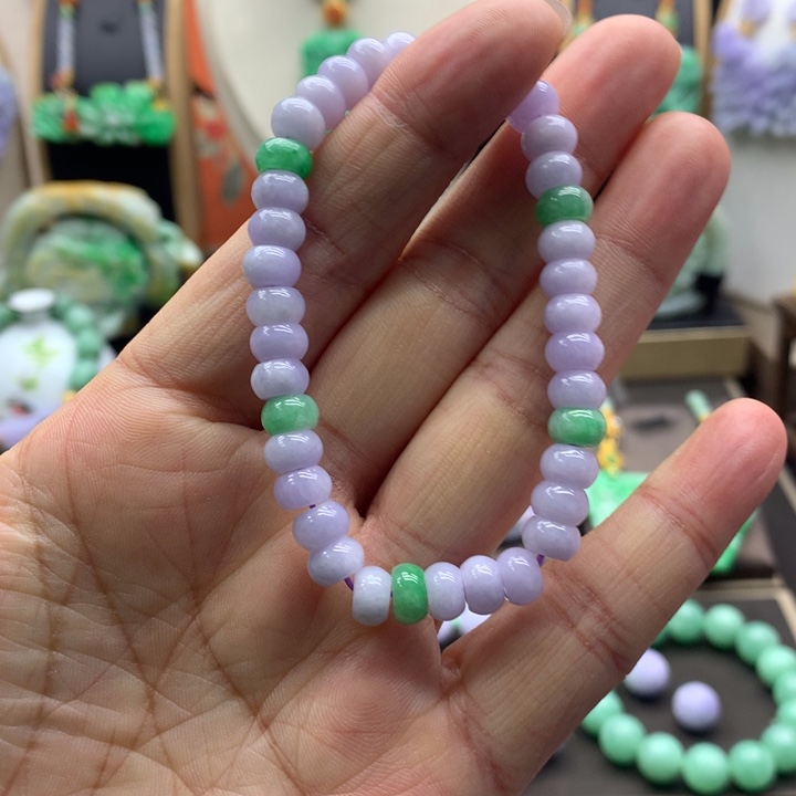 翡翠手链未镶嵌翡翠手链
