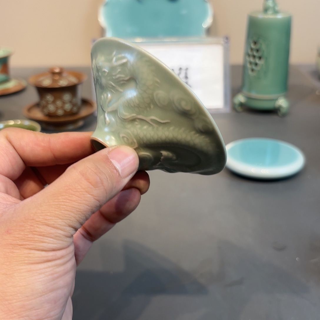 瓷片龙泉青瓷福利青瓷