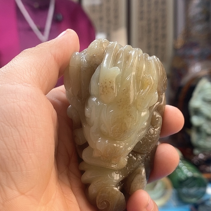 和田玉把件未镶嵌