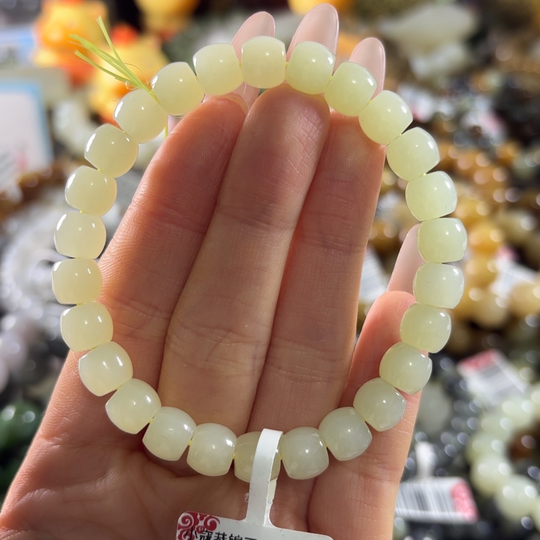 和田玉未镶嵌手串208