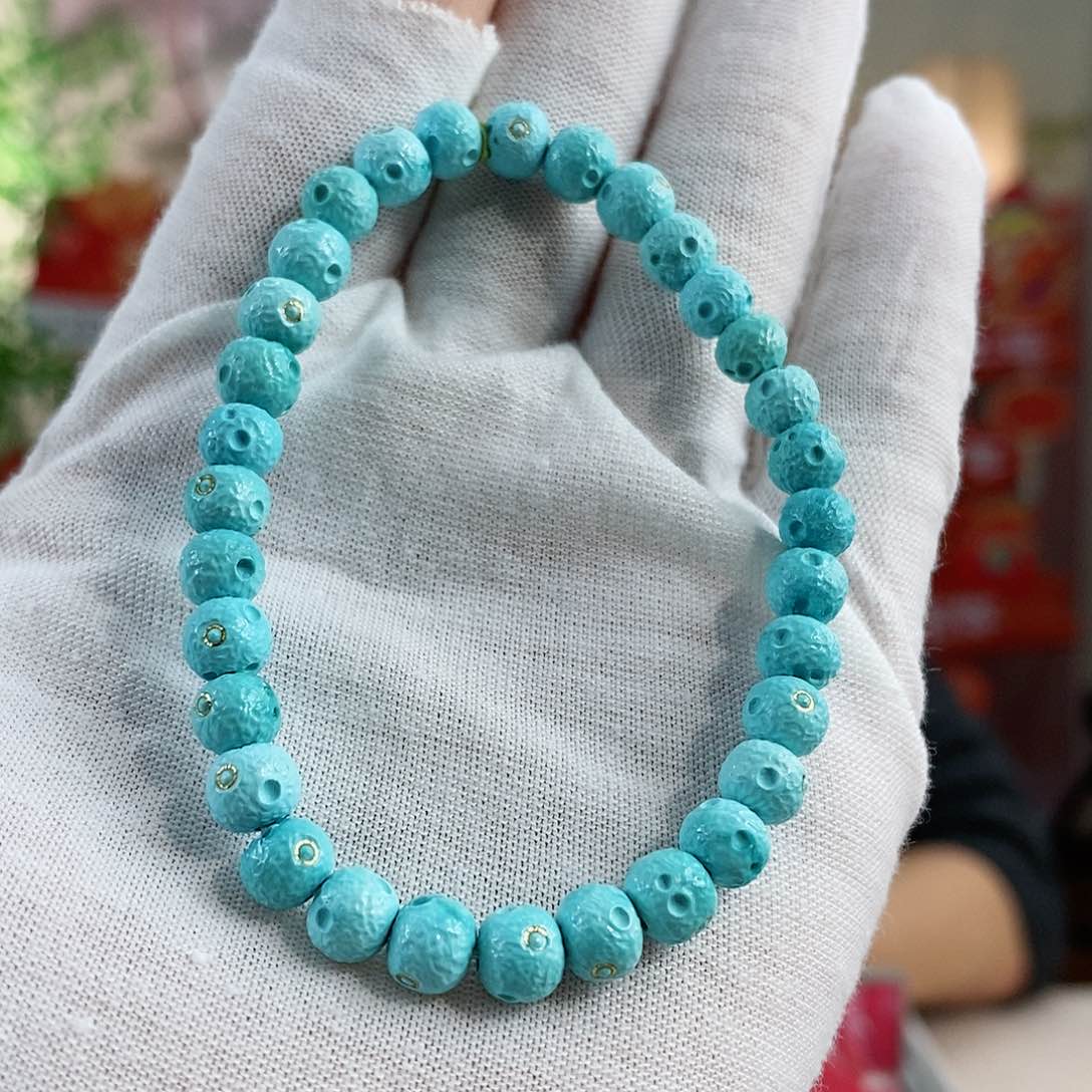 绿松石珠宝奇石未镶嵌