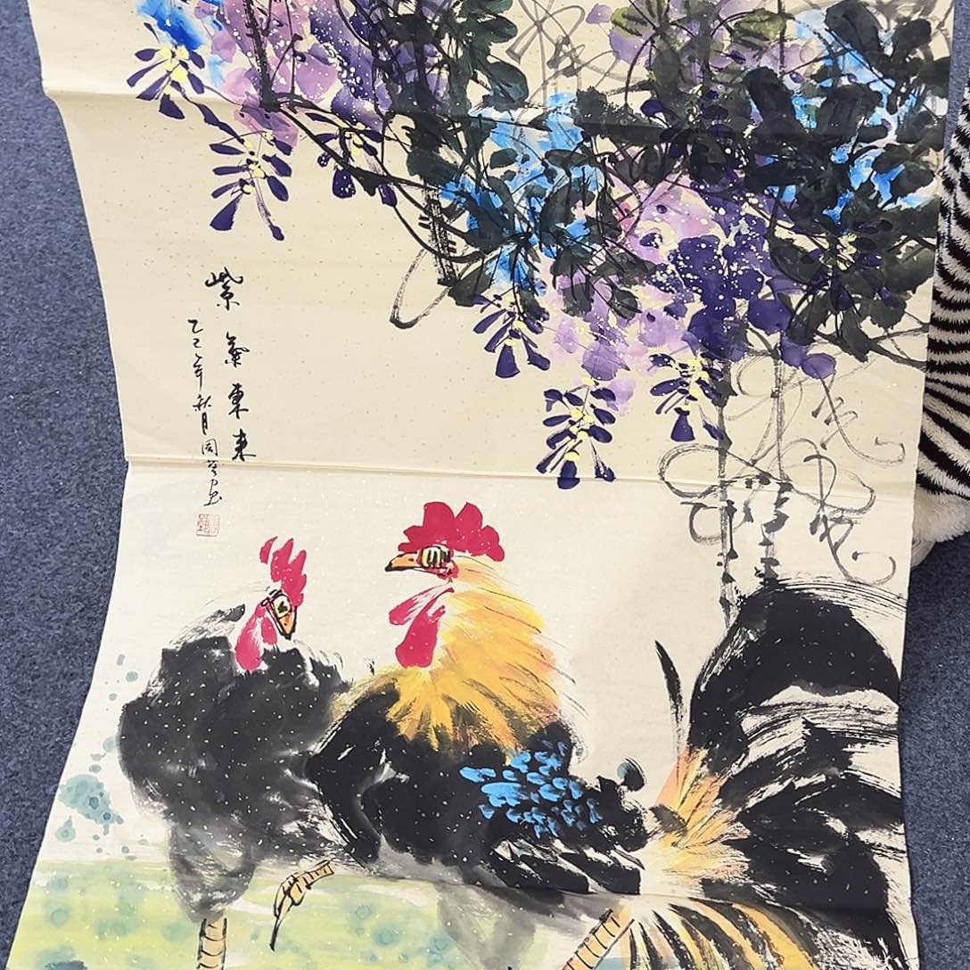 国画事事顺心如意万事如意