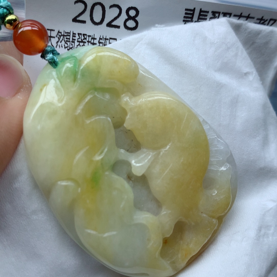 翡翠颈饰未镶嵌牌子