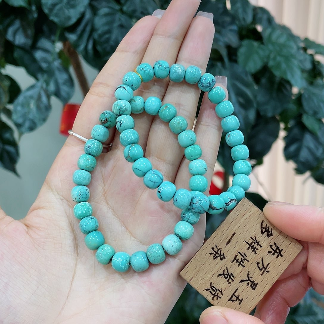 绿松石手串未镶嵌