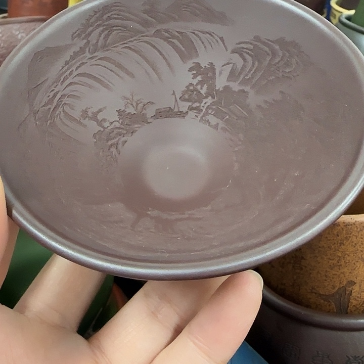 紫砂茶杯紫砂主人杯大放漏！