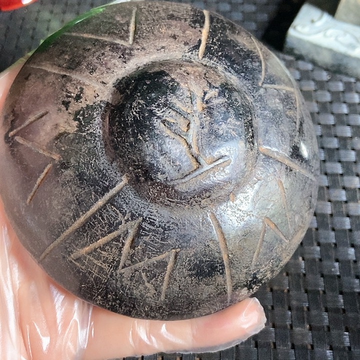 紫金钵盂菩提吊坠