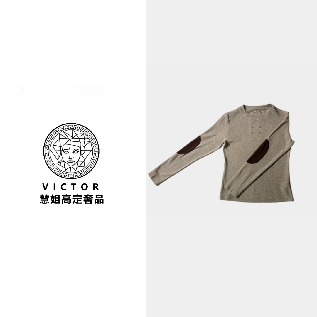 【慧姐专属】早秋新款百搭圆领长袖T恤女BU-BBS1327