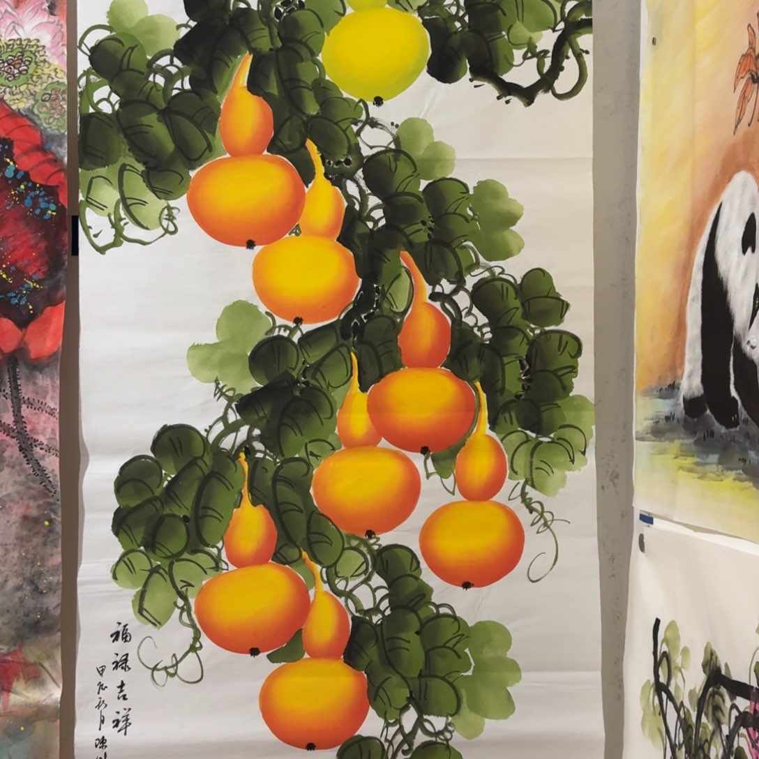 国画晓彤美术馆直播间