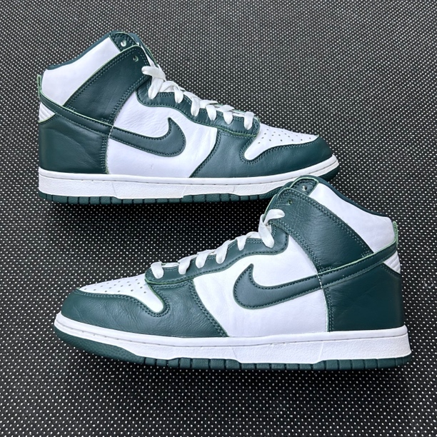 95新 MM6 43码 dunk 高帮 白绿 无盒 成色很新 鞋头满星 秒价