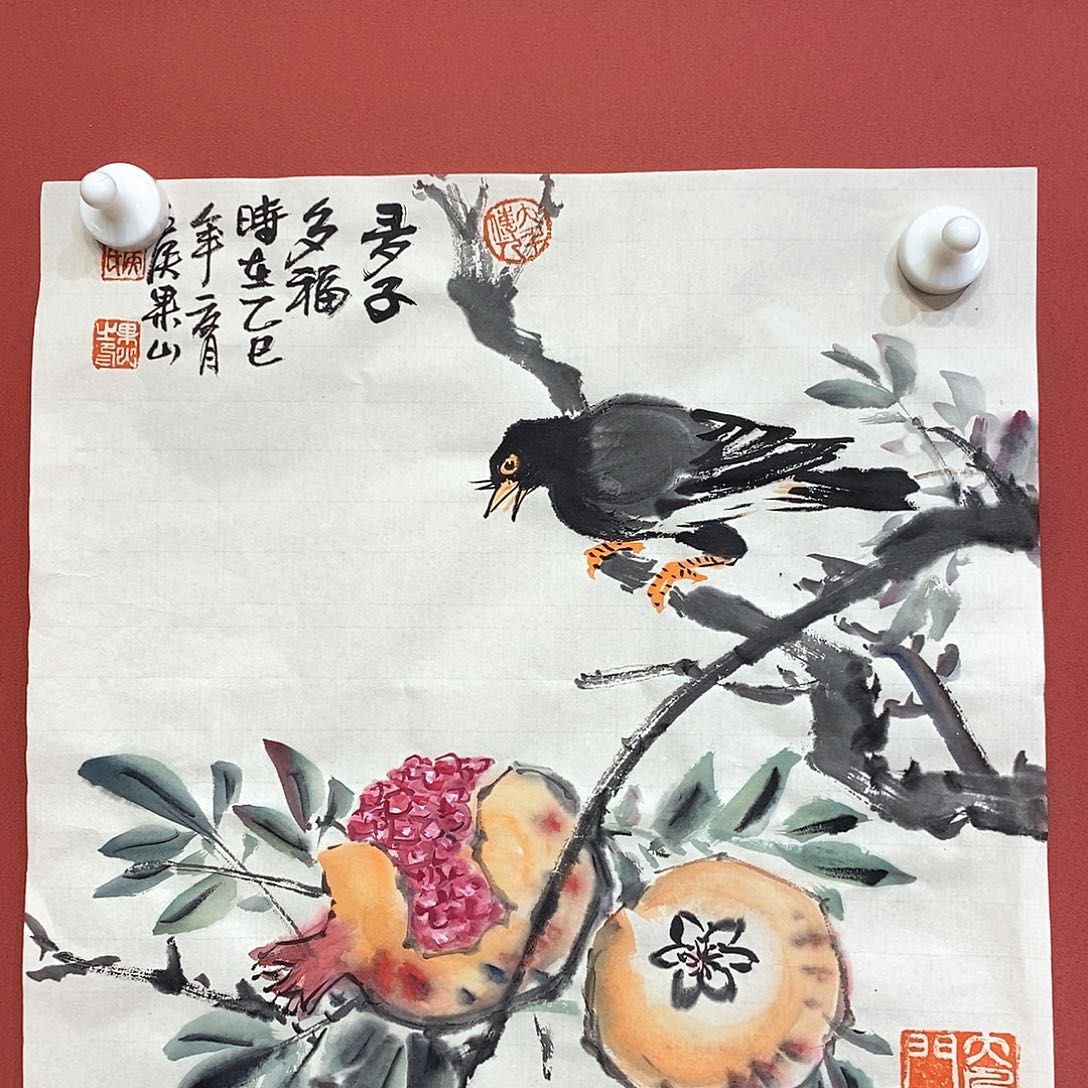 国画大风堂嫡传-侯果山老师作品路 