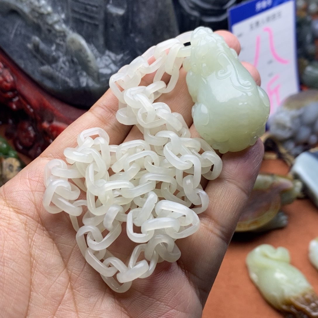 和田玉挂件未镶嵌