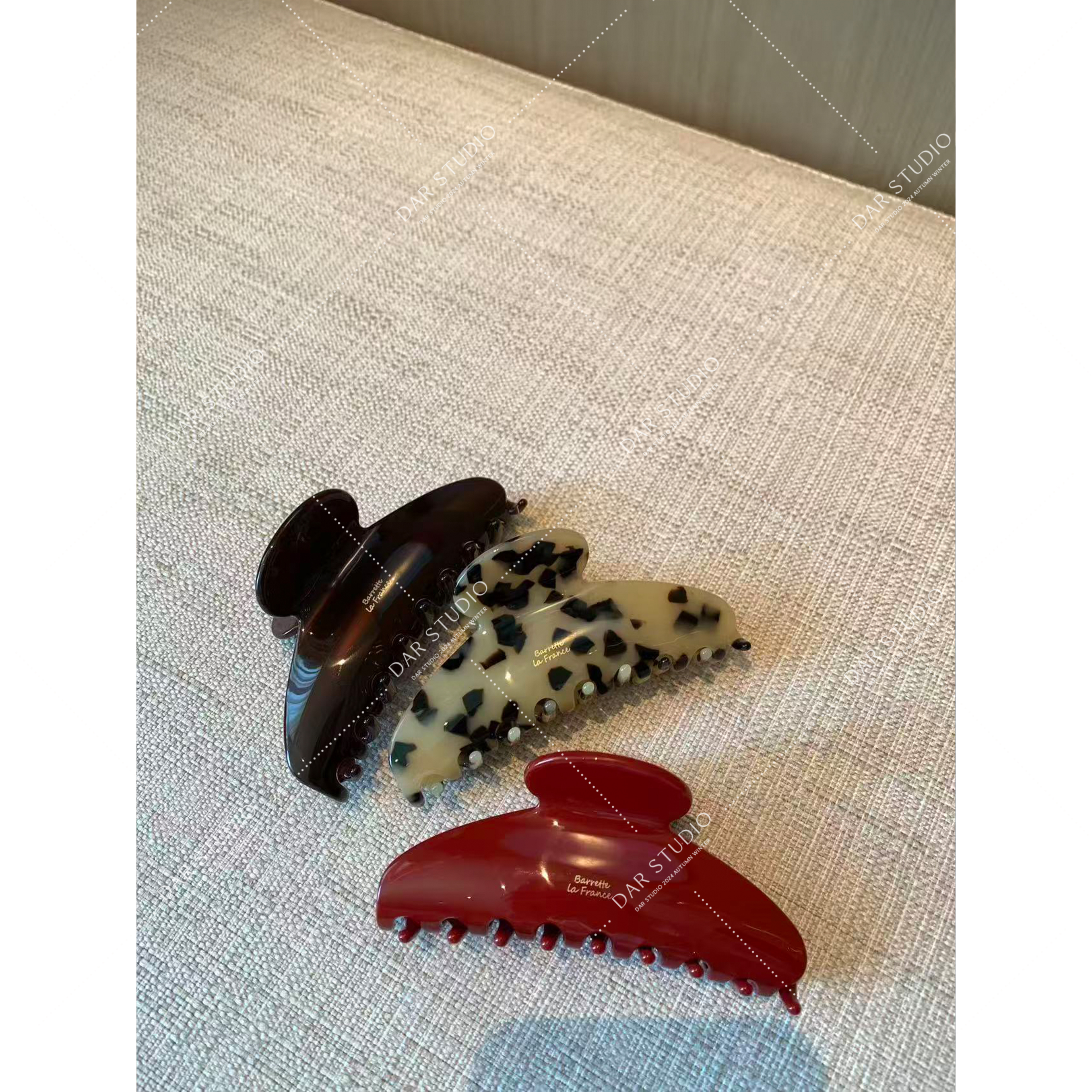 DAR STUDIO 韩国货 2025新款质感百搭鲨鱼夹时尚抓夹