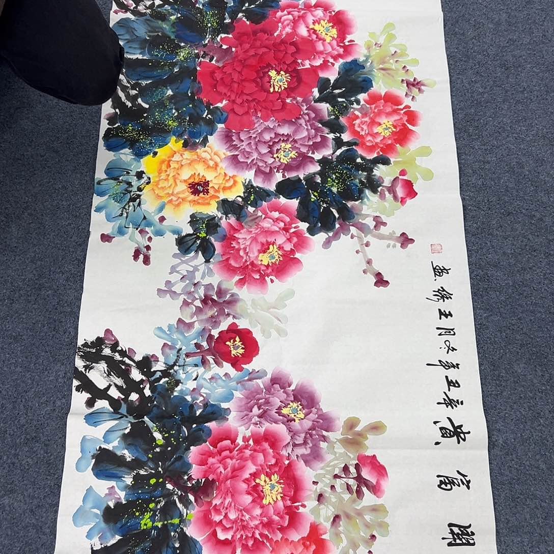 国画国画作品纯手绘