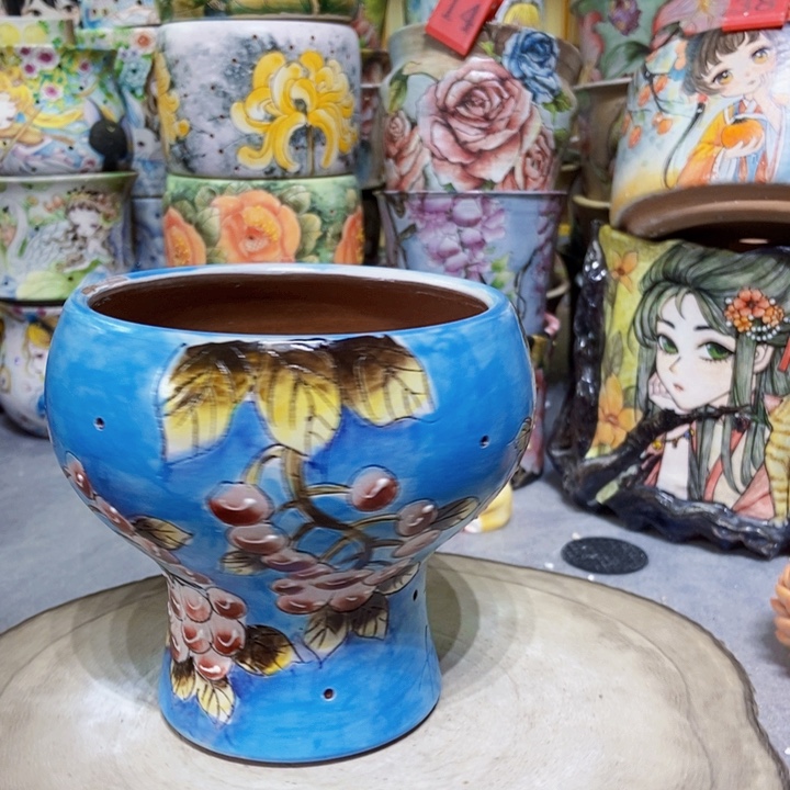 景德镇艺术手绘作品