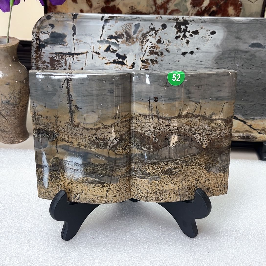 石材广西天然国画石