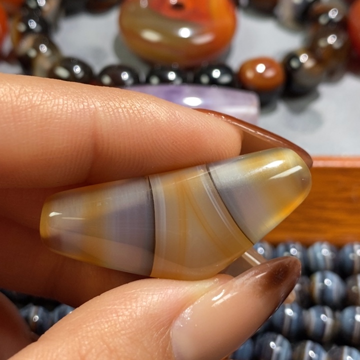 玛瑙/玉髓未镶嵌颈饰