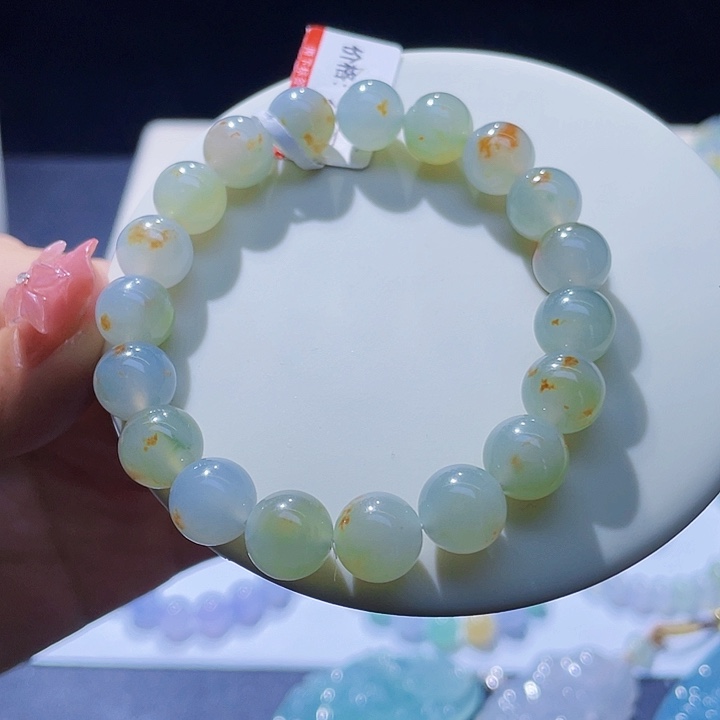 未镶嵌手链翡翠翡翠