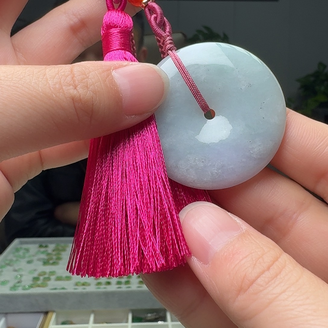 翡翠未镶嵌挂件多样性发货其一