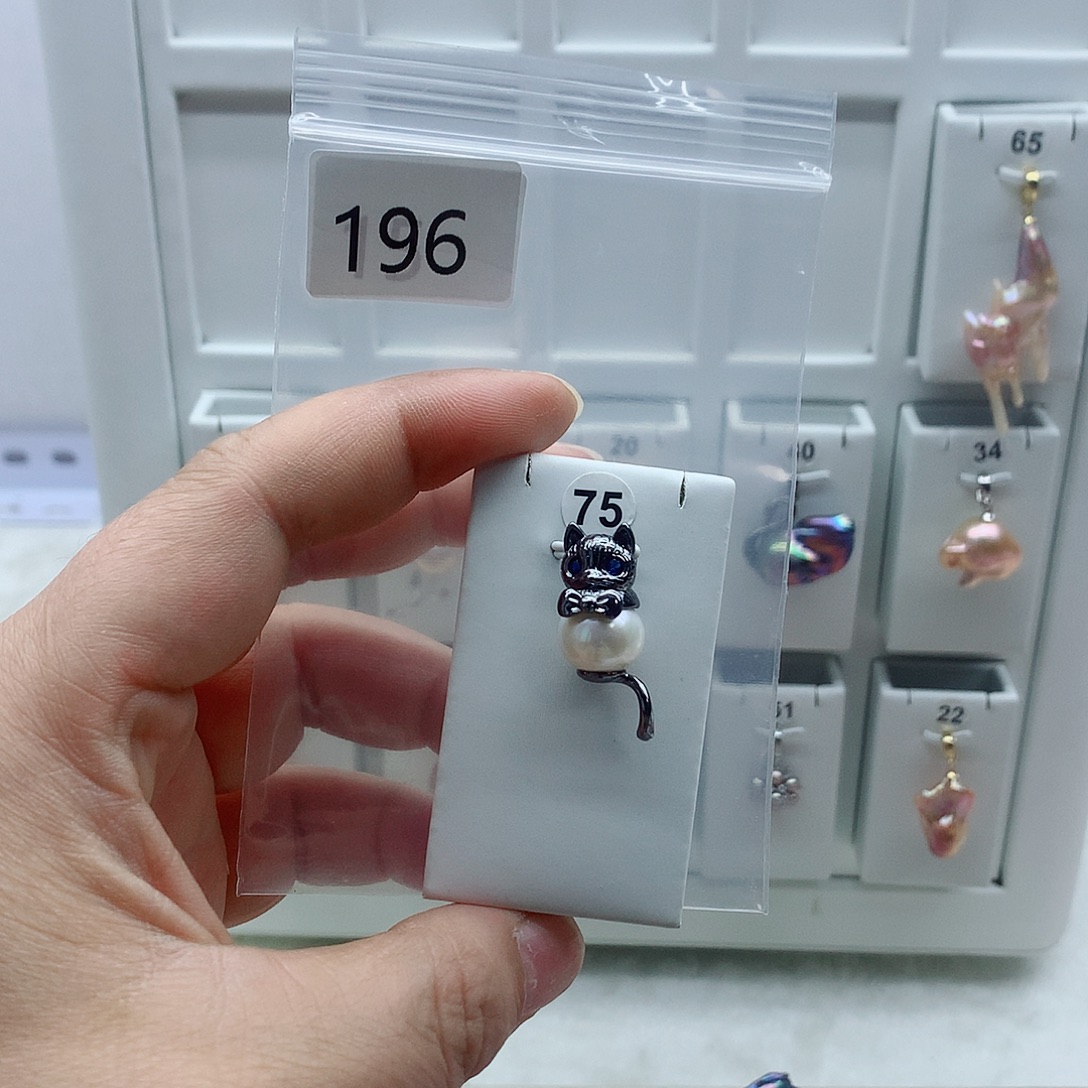 吊坠(不含链)合金淡水珍珠