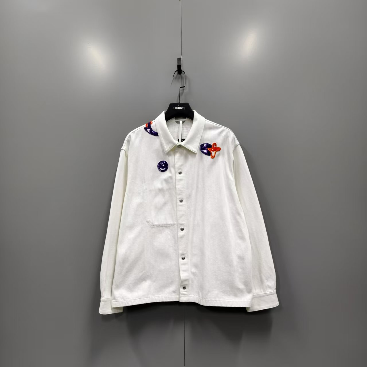 99新 DIOR/迪奥 （bb）202  卡通牛仔衬衫 52码